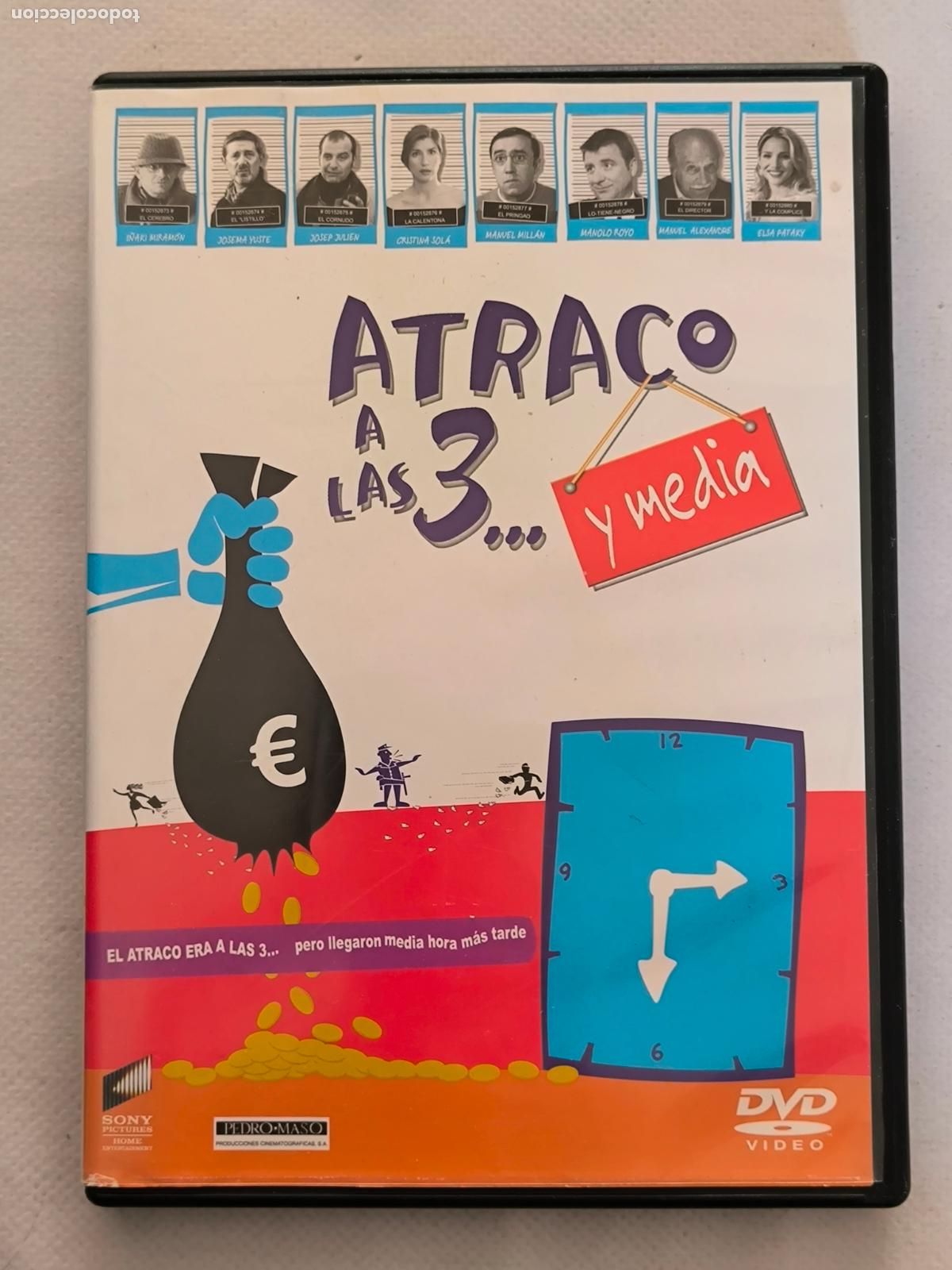 Cine: DVD ATRACO A LAS 3... Y MEDIA - RAUL MARCHAND (Z3)