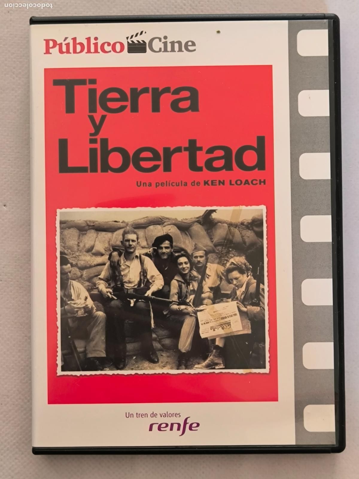 Cine: DVD TIERRA Y LIBERTAD - KEN LOACH (Z3)