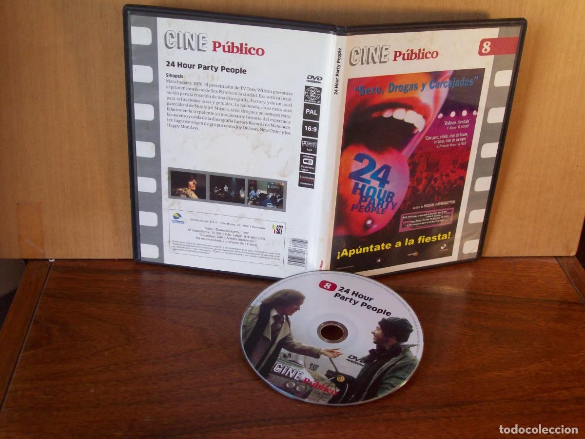 Cine: 24 HOUR PARTY PEOPLE - SEXO, DROGAS Y CARCAJADAS - DVD CAJA FINA EDICION PUBLICO