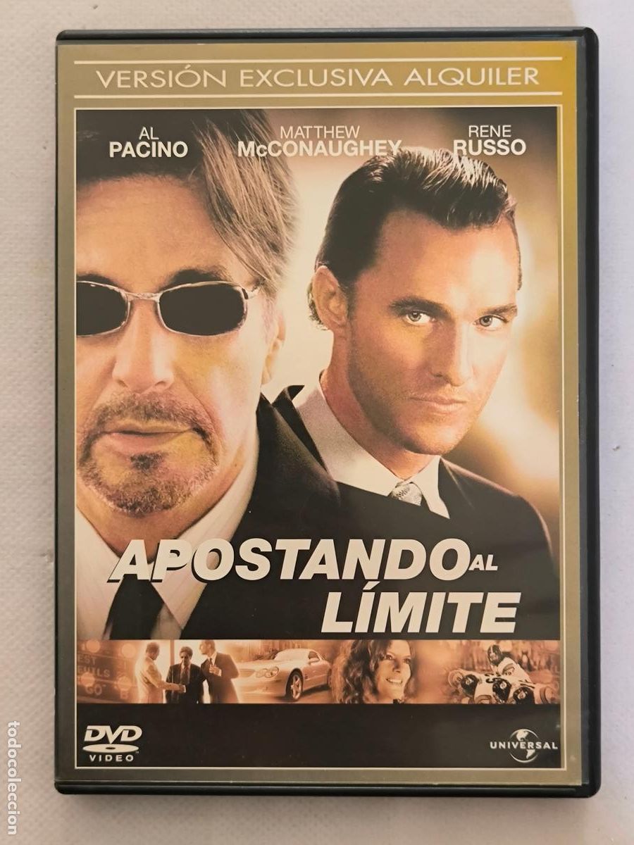 Cine: DVD APOSTANDO AL LIMITE - EDICION DE ALQUILER (K4)
