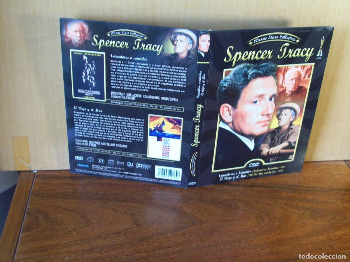 Cine: VENCEDORES O VENCIDOS (1961) + EL VIEJO Y EL MAR (1958) DOBLE DVD SPENCER TRACY CLASICOS