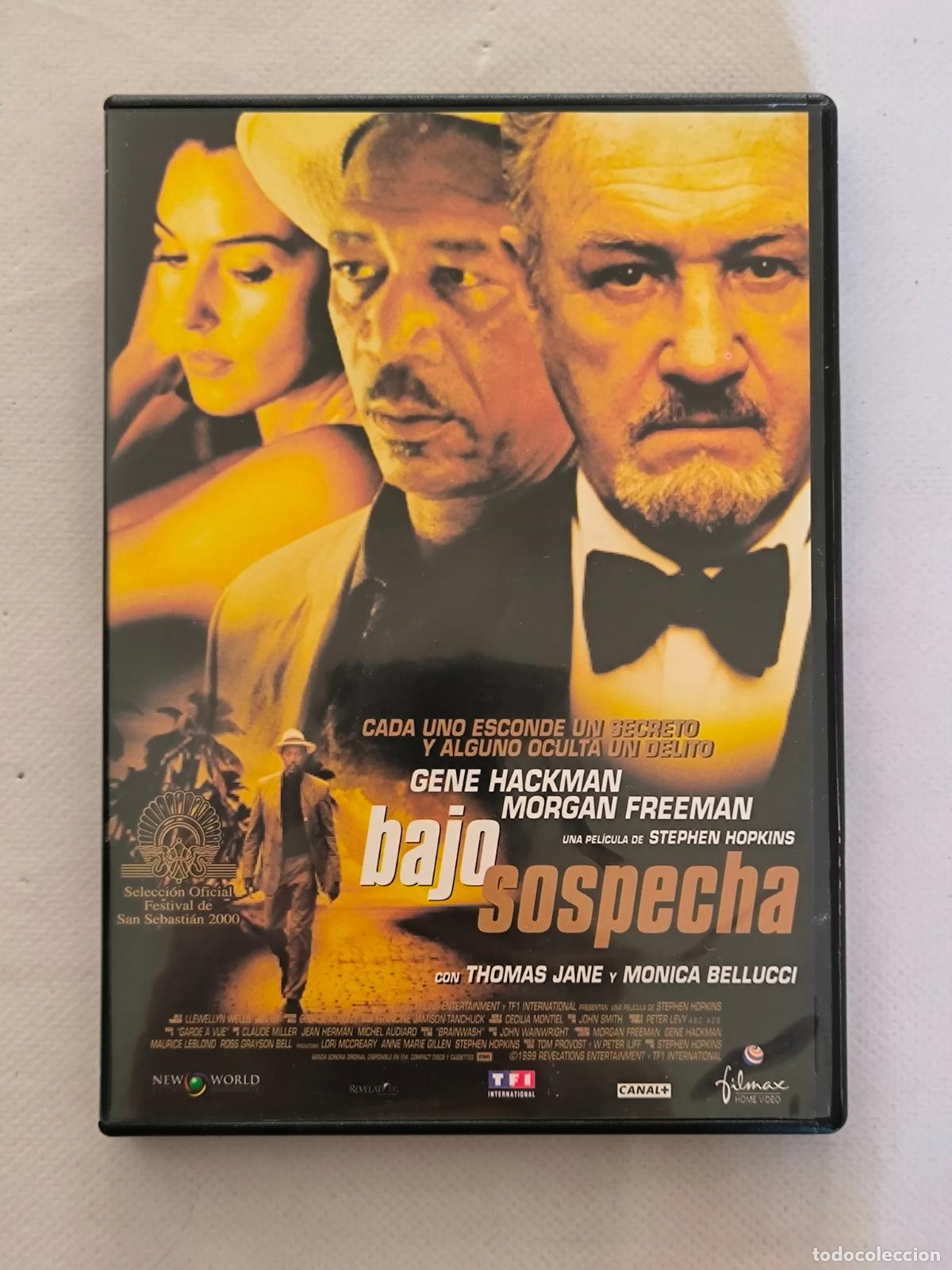 Cine: DVD BAJO SOSPECHA - GENE HACKMAN, MORGAN FREEMAN (K4)