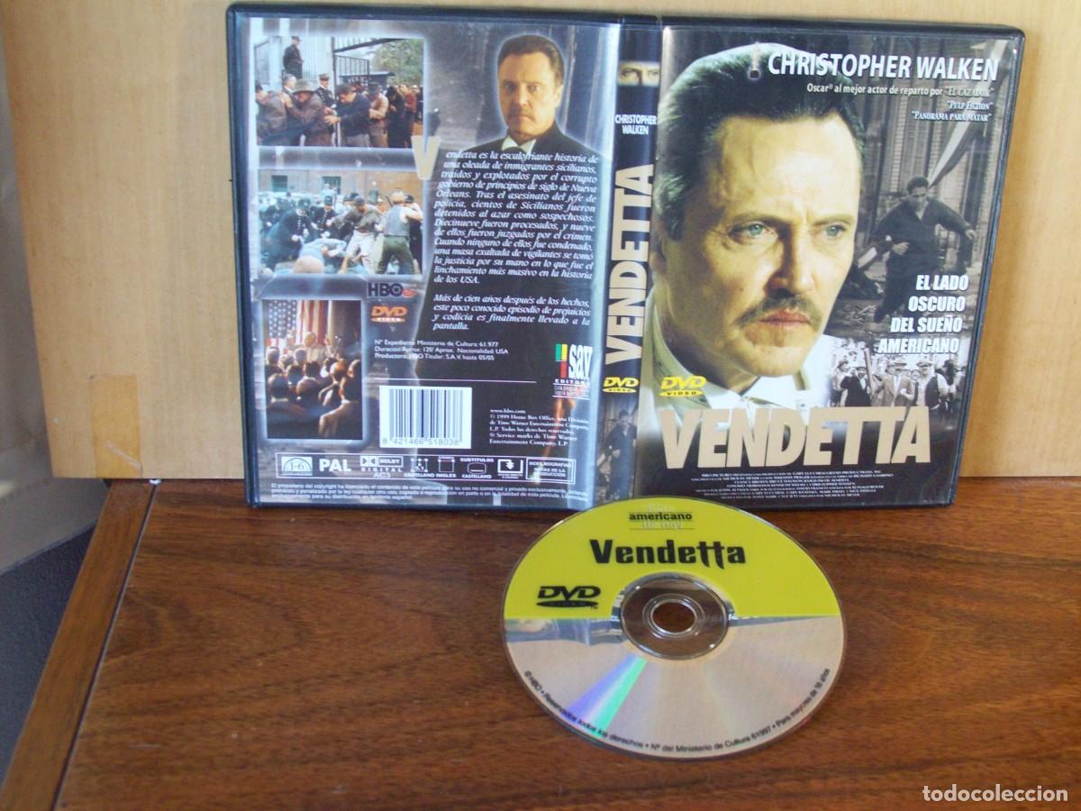 Cine: VENDETTA - CHRISTOPHER WALKEN - CLANCY BROWN . BRUCE DAVINSON - DVD