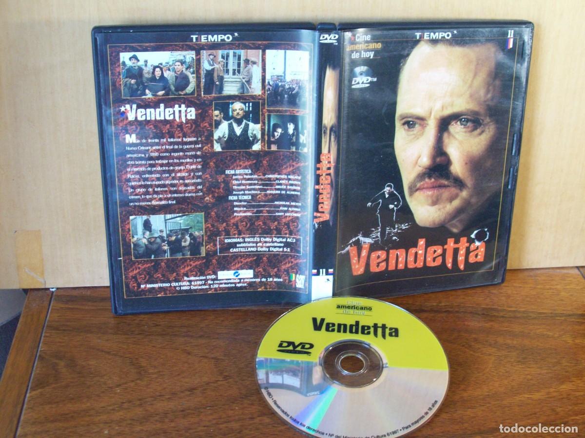 Cinema: VENDETTA - CHRISTOPHER WALKER - CLANCY BROWN - BRUCE DAVISON - DVD EDICION REVISTA TIEMPO