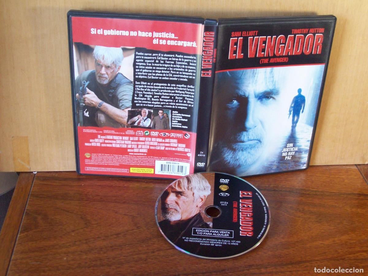 Cine: EL VENGADOR - SAM ELLIOT - TIMOTHY HUTTON - DAVID HAYMAN - JAMES CROMWELL - DVD