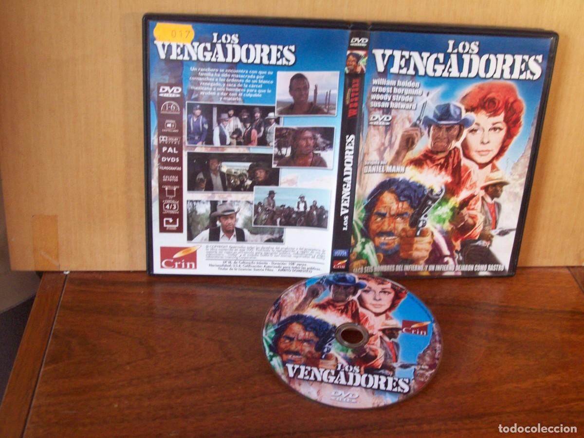 Cinema: LOS VENGADORES - WILLIAM HOLDEN - ERNEST BORGNINE - SUSAN HATWARD - DVD
