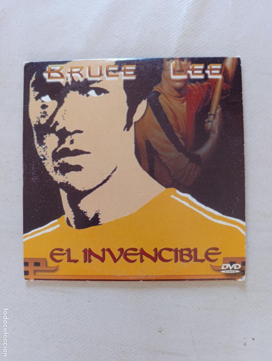 Cin&eacute;ma: DVD EL INVENCIBLE - BRUCE LEE - FUNDA FINA CARTON (AB)