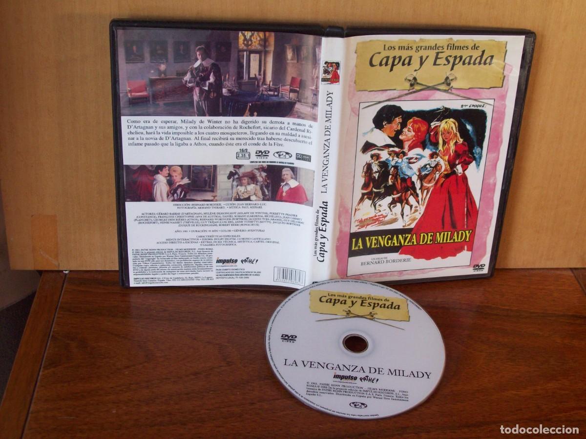Cine: LA VENGANZA DE MILADY - GERARD BARRAY - MYLENE DEMONGEOT - PERRETE PRADIER - DVD