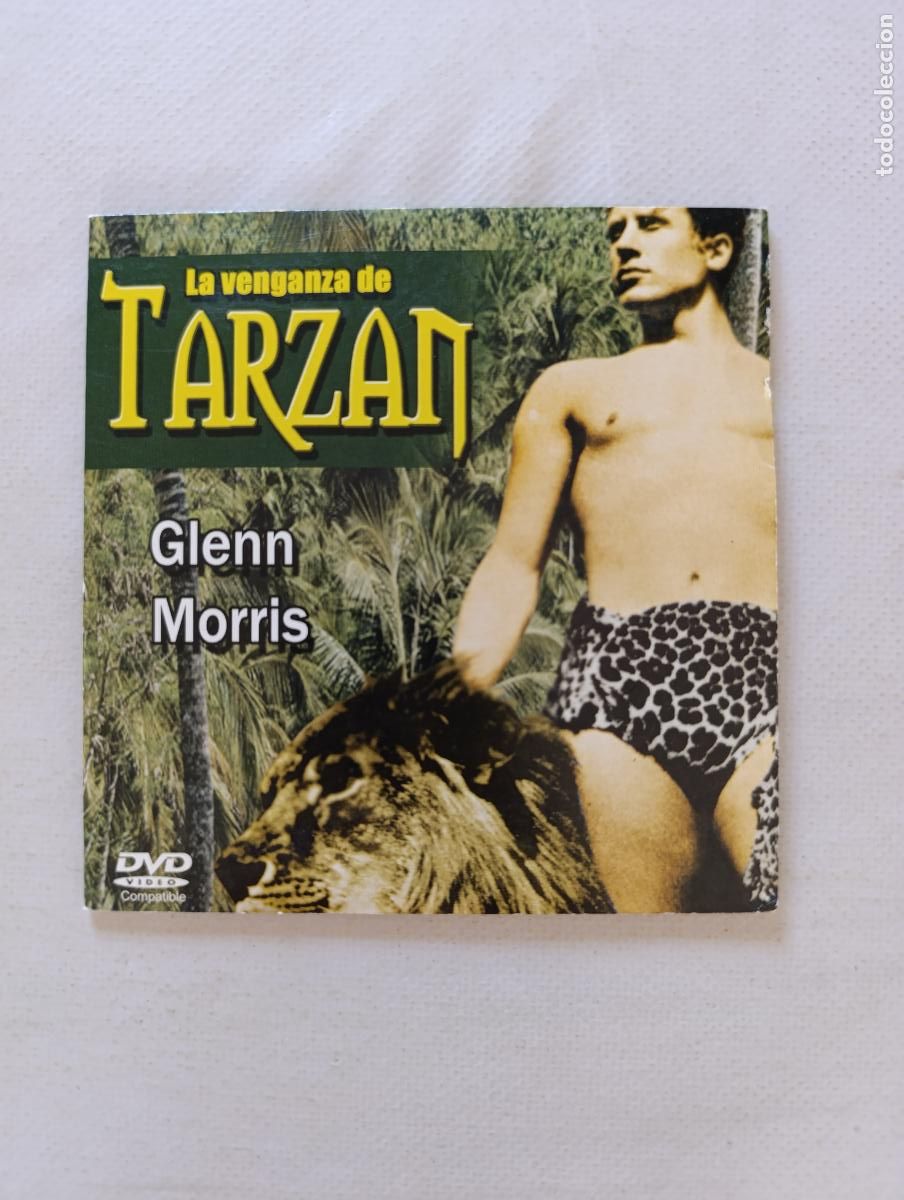 Cine: DVD LA VENGANZA DE TARZAN - GLENN MORRIS - FUNDA FINA CARTON (AC)