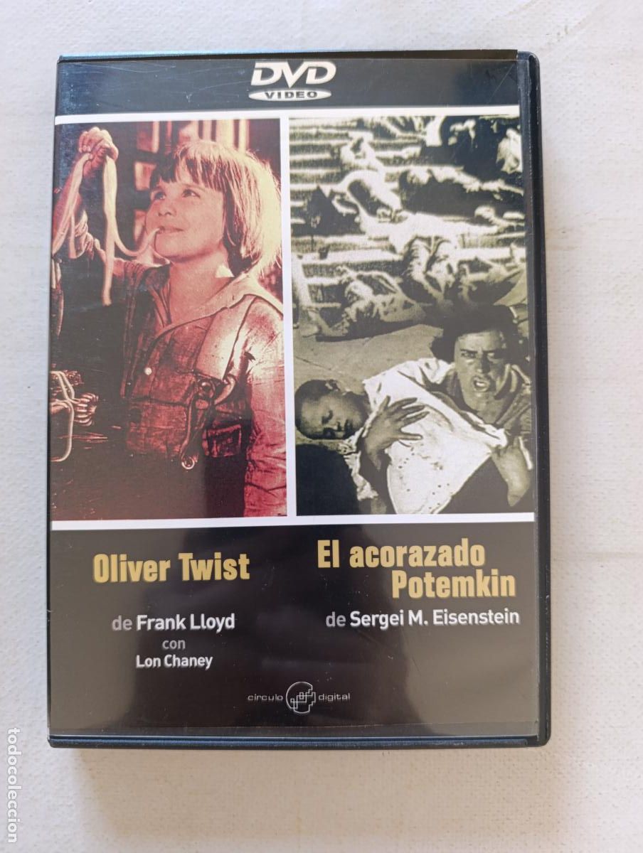 Cine: DVD OLIVER TWIST / EL ACORAZADO POTEMKIN (AC)