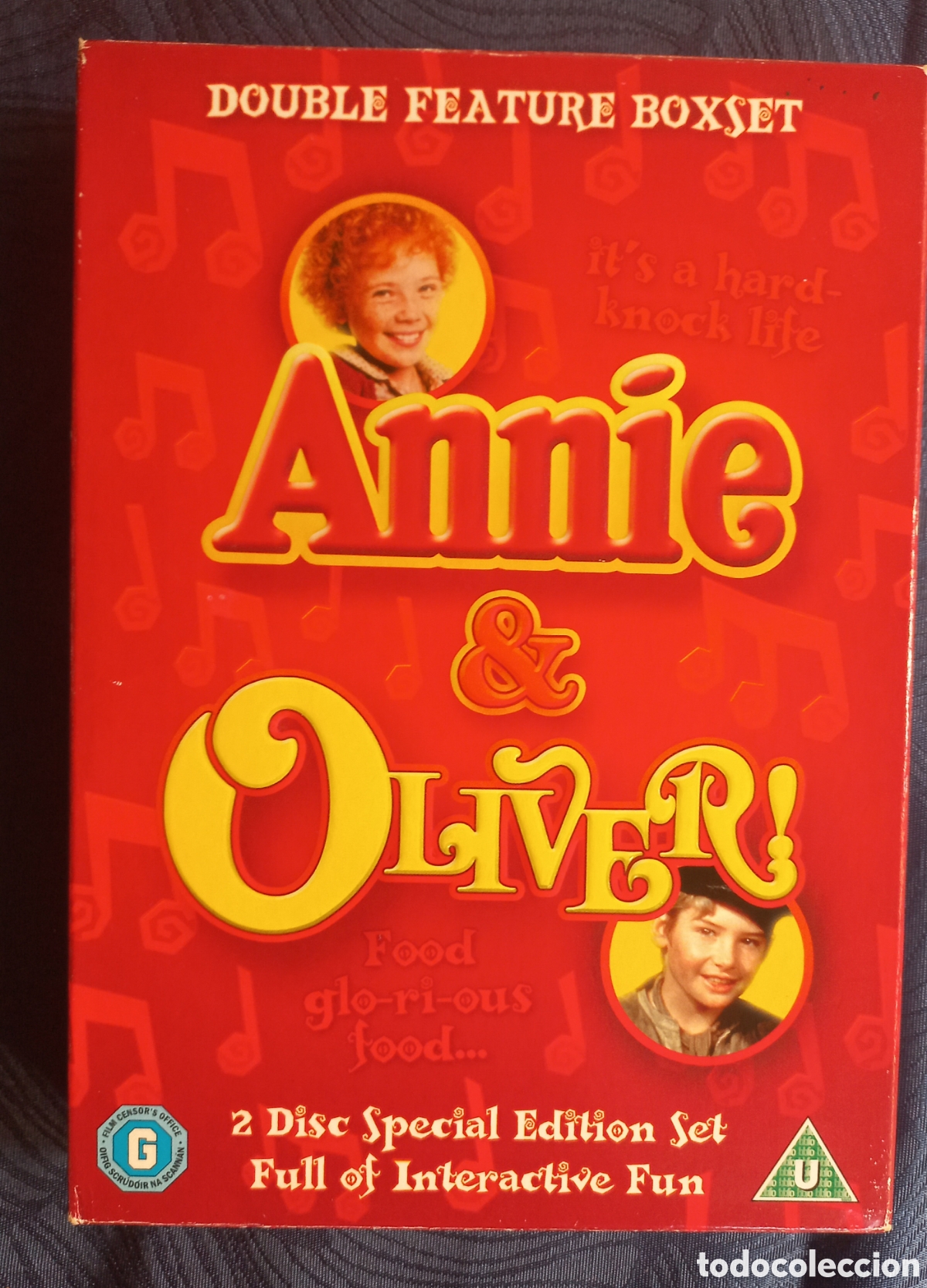 Cine: ANNIE & OLIVER! &ndash; DOUBLE FEATURE BOXSET &ndash; 2 DVD &ndash; SPECIAL EDITION &ndash; MUSICAL