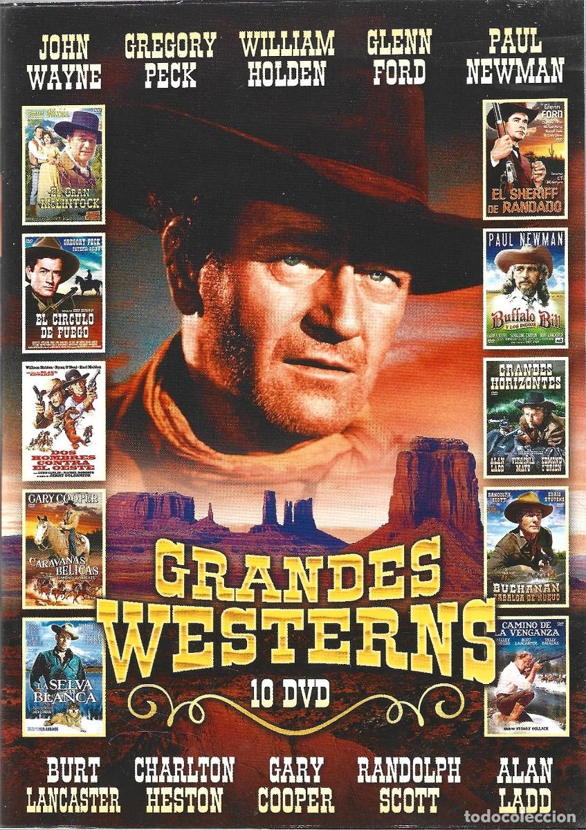 Cine: GRANDES WESTERNS (10 DVD)