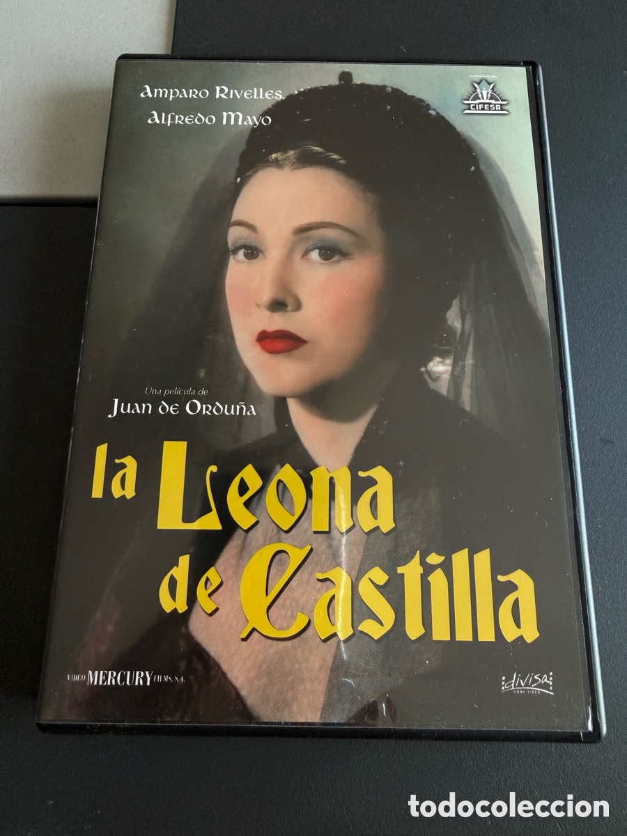 Cine: DVD. LA LEONA DE CASTILLA. Juan de Ordu&ntilde;a