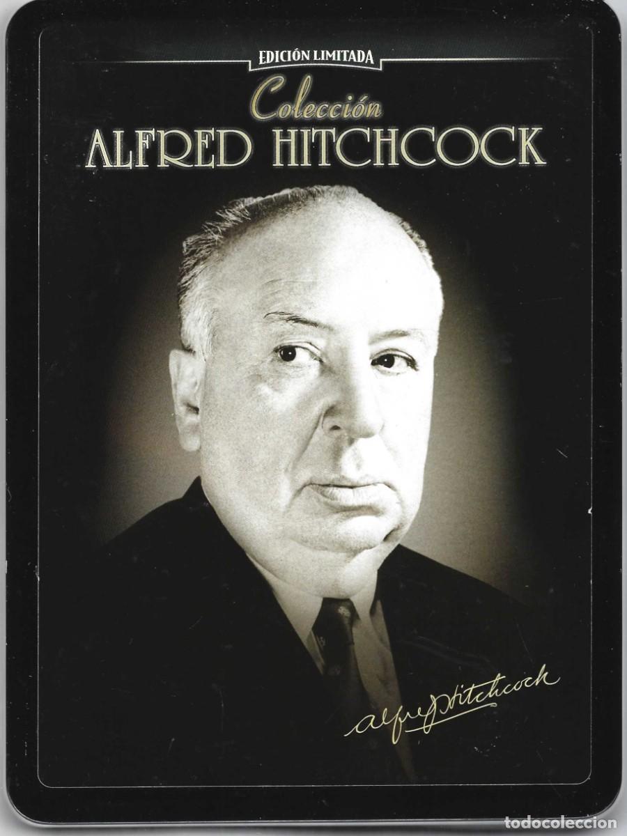 Cine: COLECCI&Oacute;N ALFRED HITCHCOCK EDICI&Oacute;N LIMITADA ESTUCHE MET&Aacute;LICO