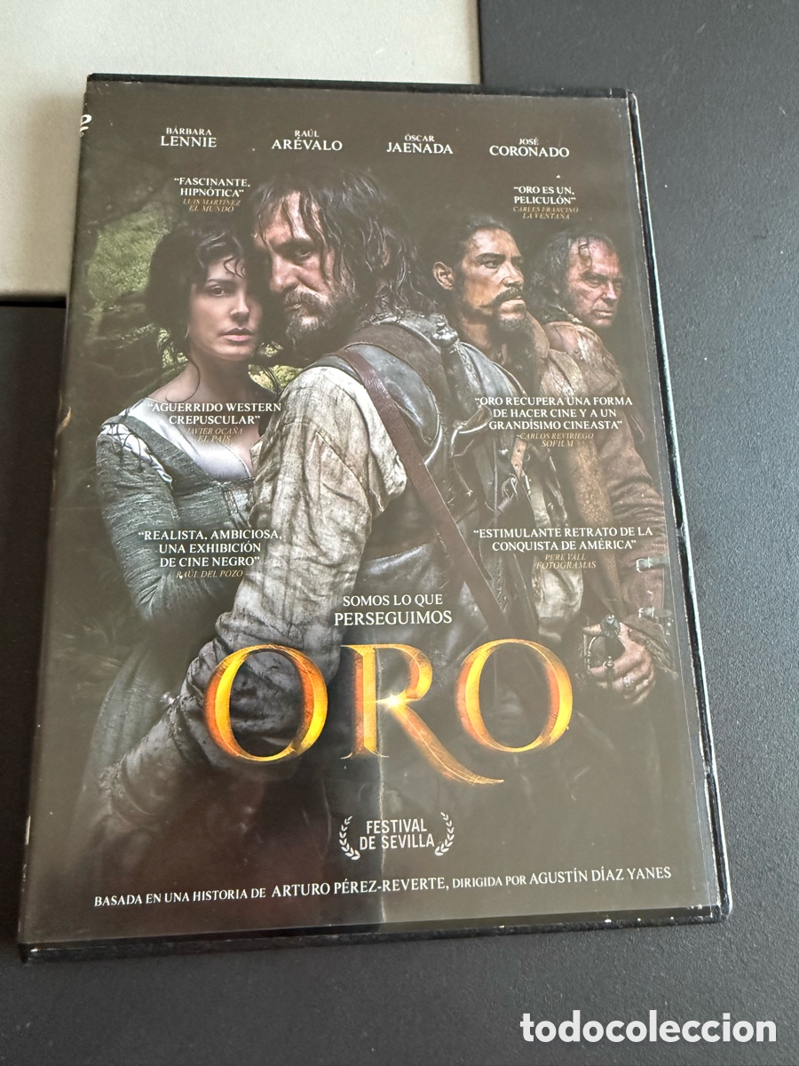 Cine: DVD. ORO. Agust&iacute;n D&iacute;az Yanes. Caja Fina
