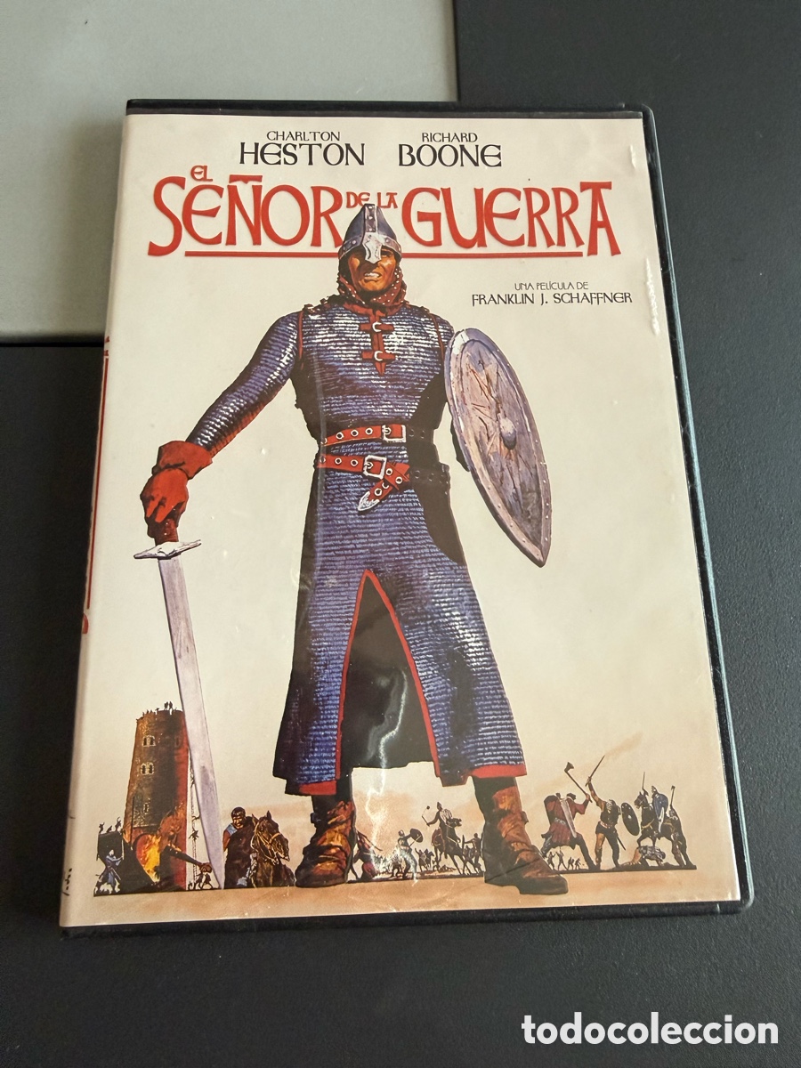 Cine: DVD. EL SE&Ntilde;OR DE LA GUERRA. Charlton Heston. Caja Fina