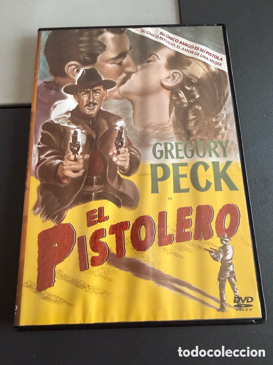 Cine: DVD. EL PISTOLERO. Gregory Peck. Caja Fina