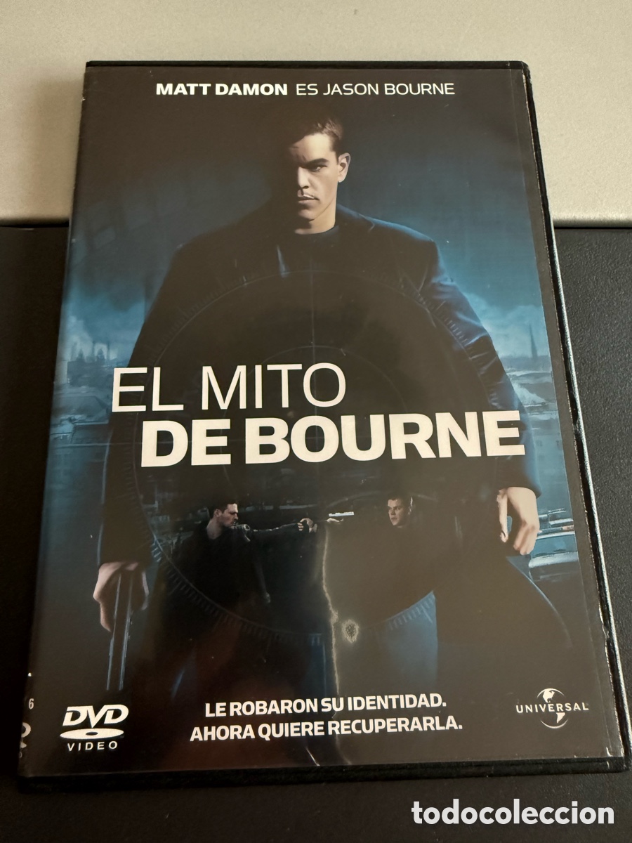 Cine: DVD. EL MITO DE BOURNE. Caja Fina