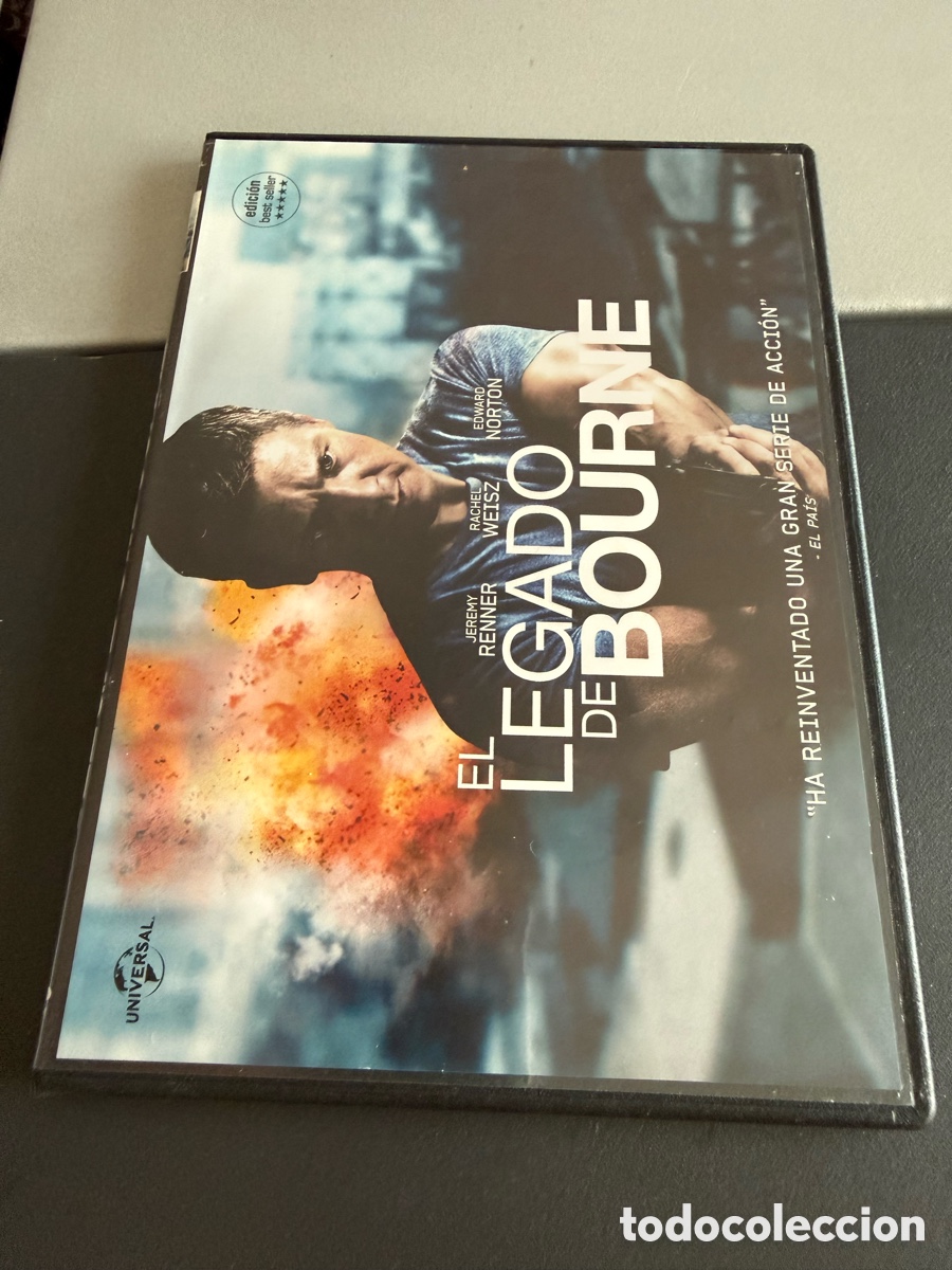 Cine: DVD. EL LEGADO DE BOURNE. Caja Fina