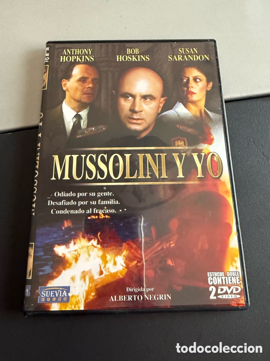 Cine: DVD. MUSSOLINI Y YO. Alberto Negrin Caja Fina