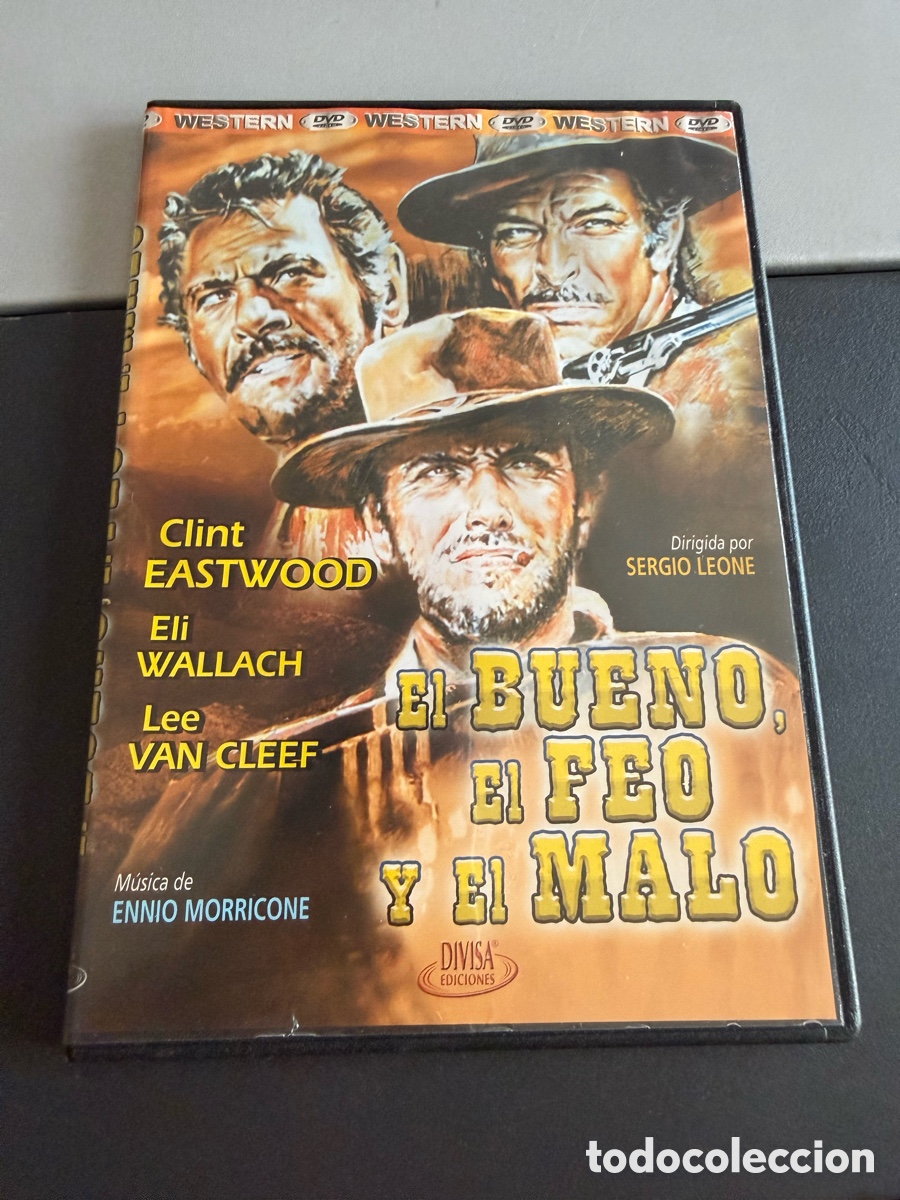 Cine: DVD. EL BUENO ,EL FEO Y EL MALO. Caja Fina