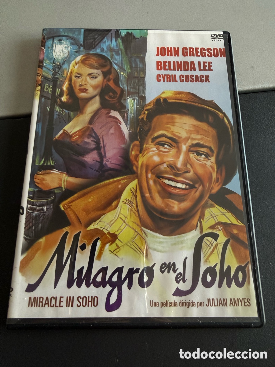 Cine: DVD. MILAGRO EN EL SOHO. Caja Fina