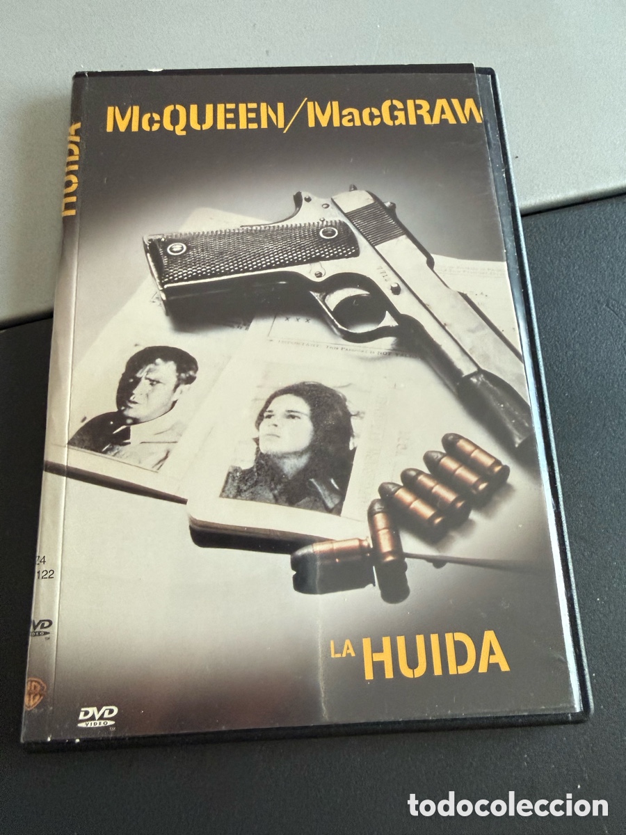 Cine: DVD. LA HUIDA. Steve McQueen. La car&aacute;tula no pertenece Caja Fina