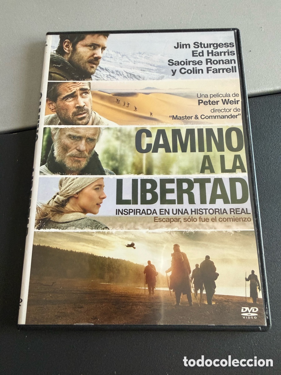 Cine: DVD. CAMINO A LA LIBERTAD. Caja Fina
