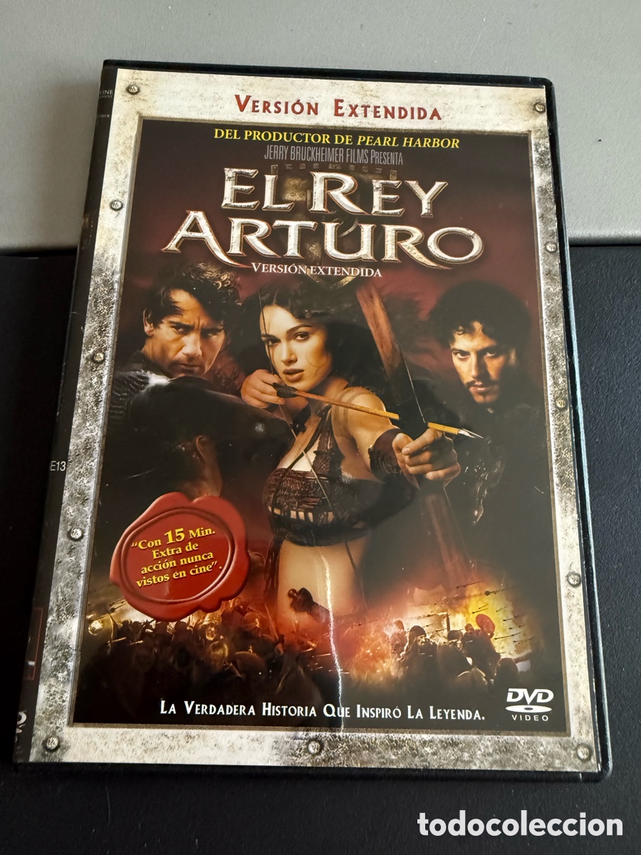 Cine: DVD. EL REY ARTURO. Versi&oacute;n Extendida. Caja Fina