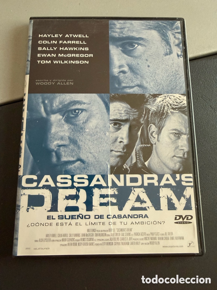 Cine: DVD. EL SUE&Ntilde;O DE CASANDRA. Caja Fina