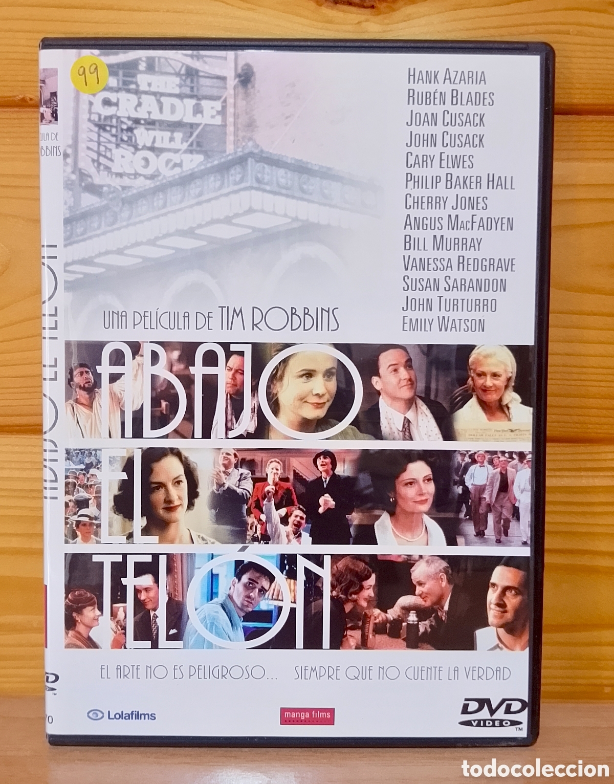 Cinema: DVD abajo el tel&oacute;n tim robbins