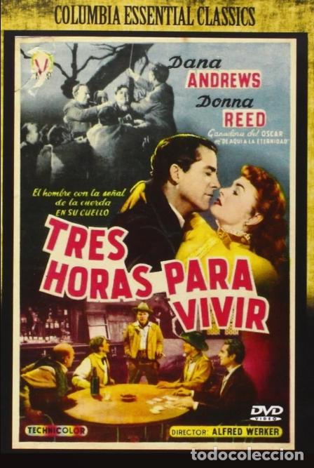 Cine: Tres Horas Para Vivir DVD Como nuevo