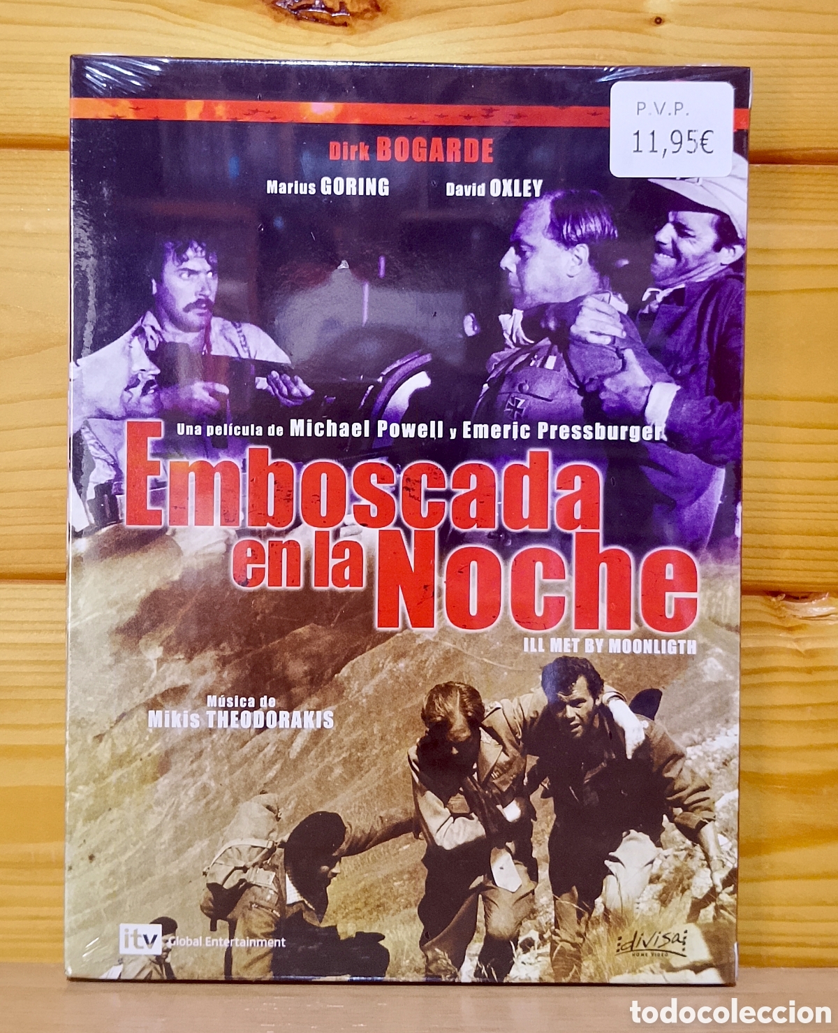 Cine: DVD emboscada en la noche nueva y precintada