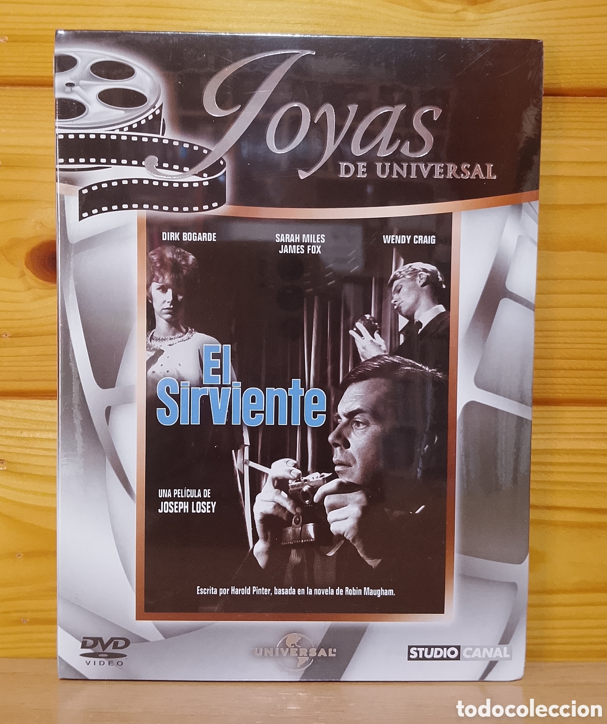 Cine: DVD el sirviente Dick bogarde