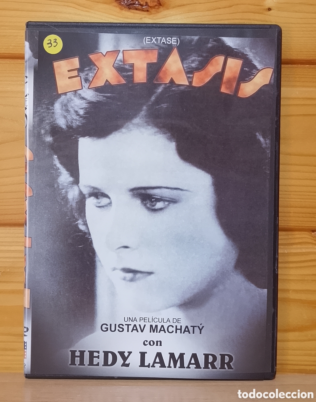 Cine: DVD &eacute;xtasis Hedy lamarr