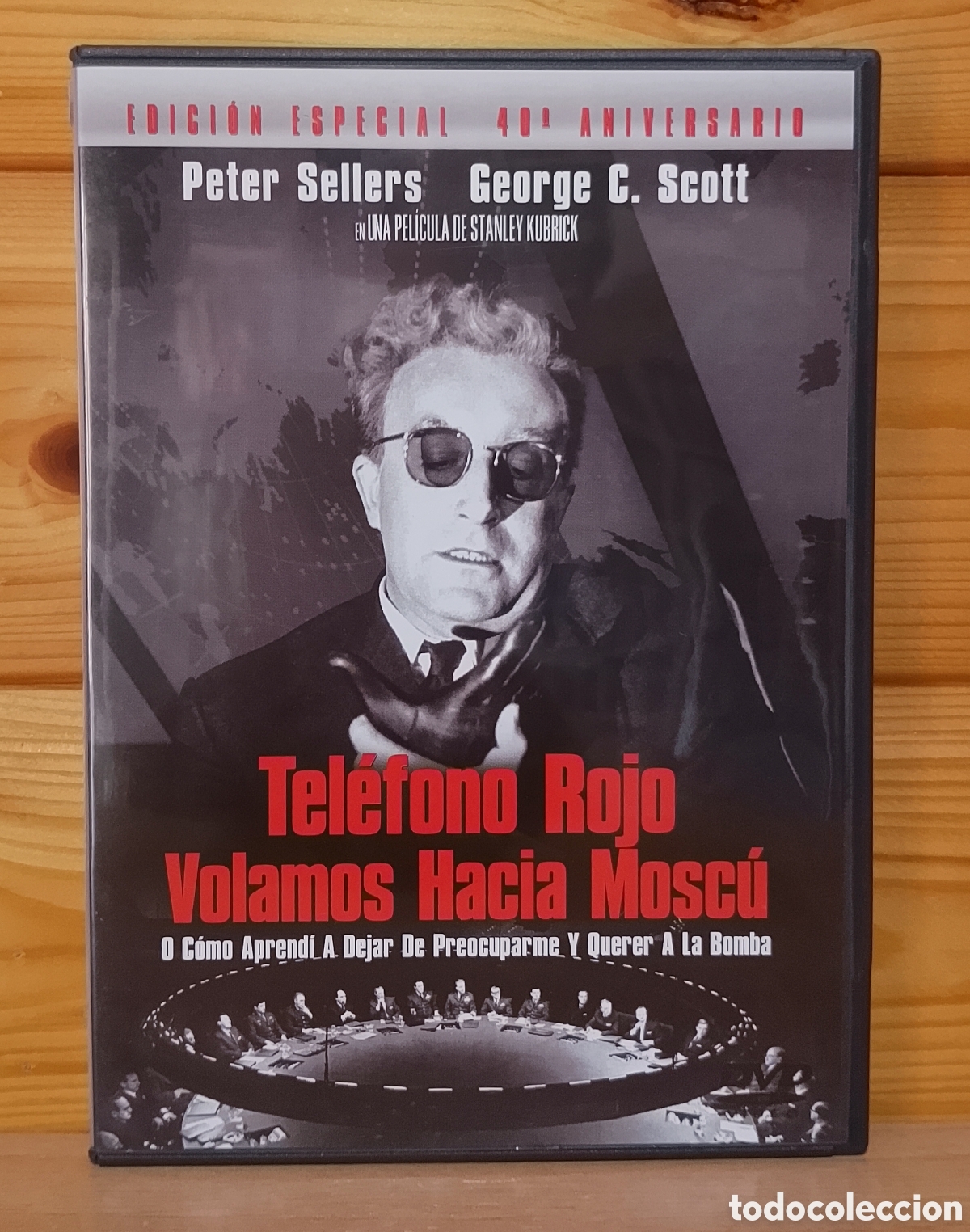 Cine: DVD tel&eacute;fono rojo volamos hacia Mosc&uacute; Peter sellers
