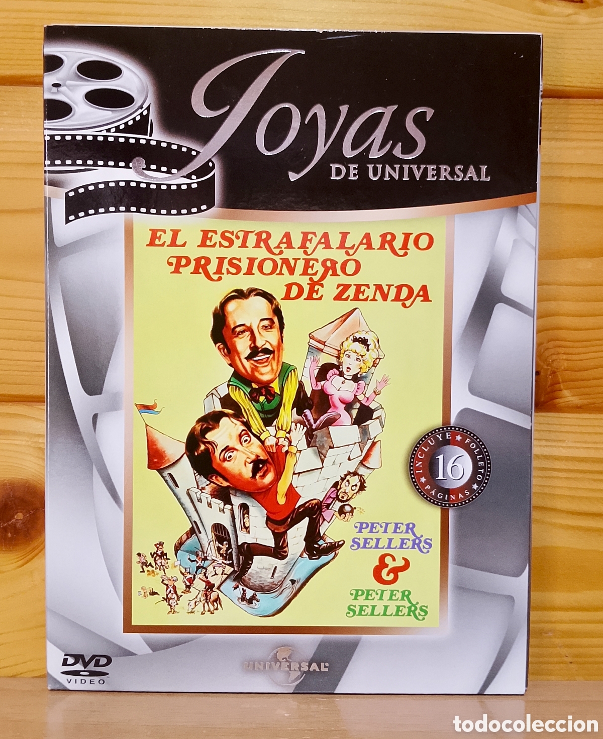 Cine: DVD el estrafalario prisionero de Zenda Peter sellers
