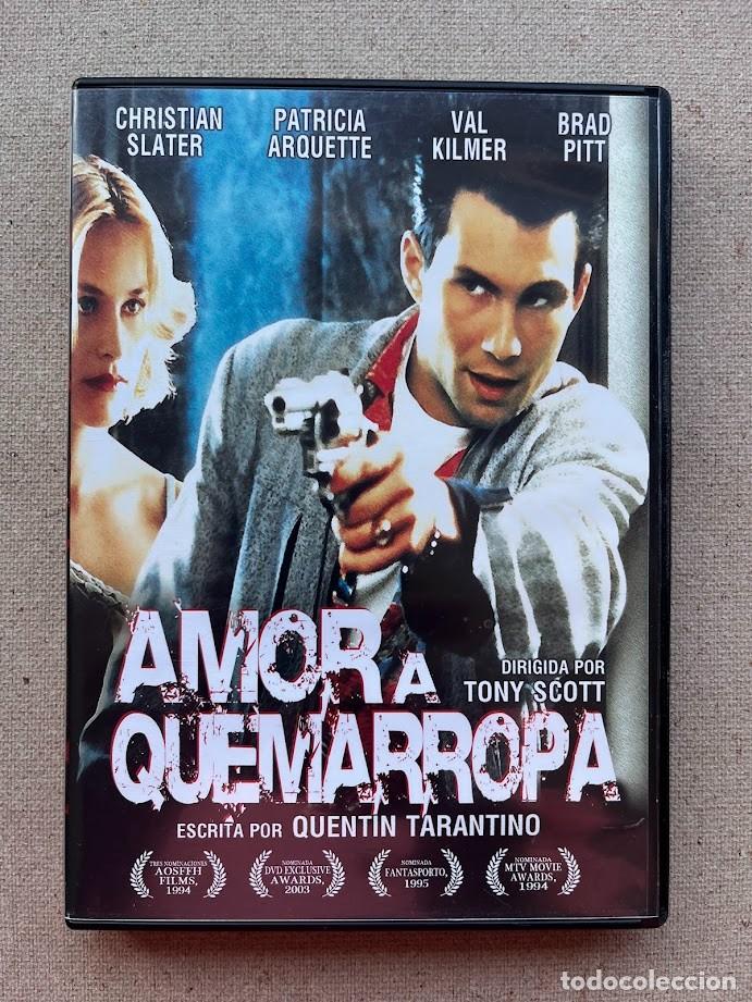 Cine: Amor a Quemarropa / Patricia Arquette & Brad Pitt / Tony Scott / Escrita Quentin Tarantino / DVD