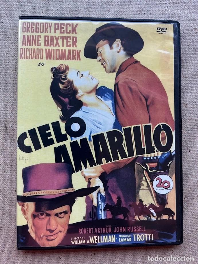 Cine: Cielo amarillo / Gregory Peck & Anne Baxter / William A. Wellman / SLIM / DVD /
