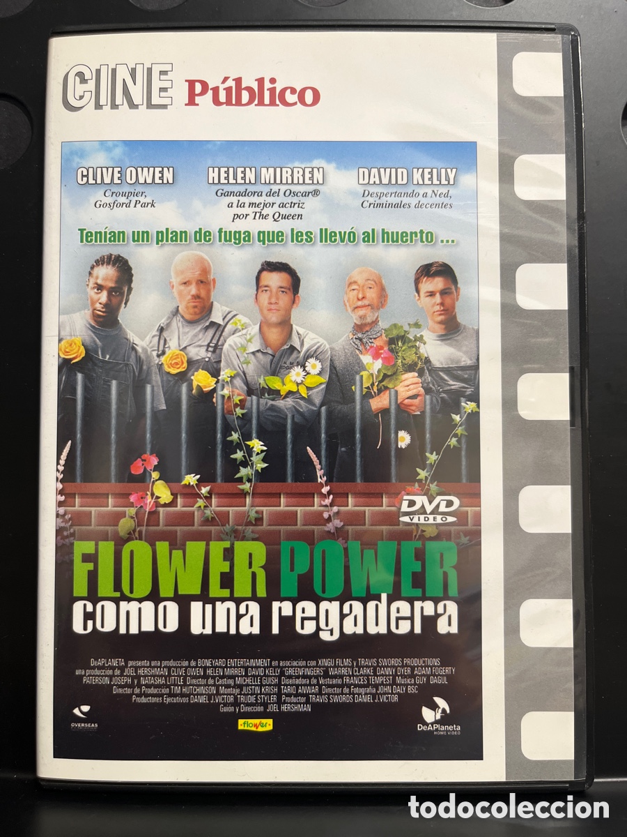 Cine: FLOWER POWER : COMO UNA REGADERA de JOEL HERSHMAN CINE P&Uacute;BLICO 95&rsquo; DVD ( 2000 )