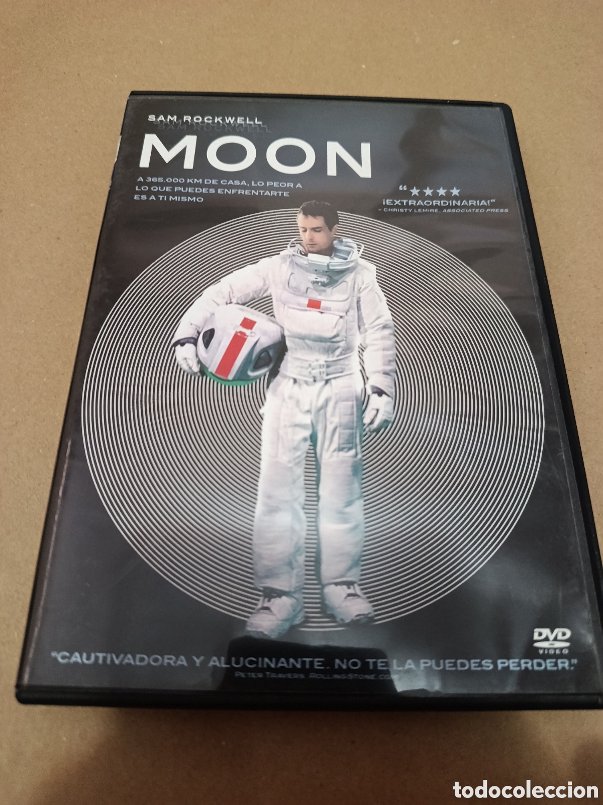 Cine: Dvd. Moon. Sam Rockwell. Descatalogado. Ciencia ficci&oacute;n.