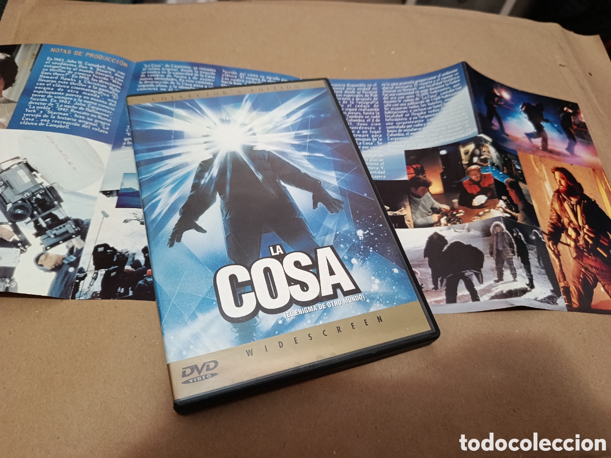 Cine: Dvd. La cosa. John Carpenter. Incluye libreto.