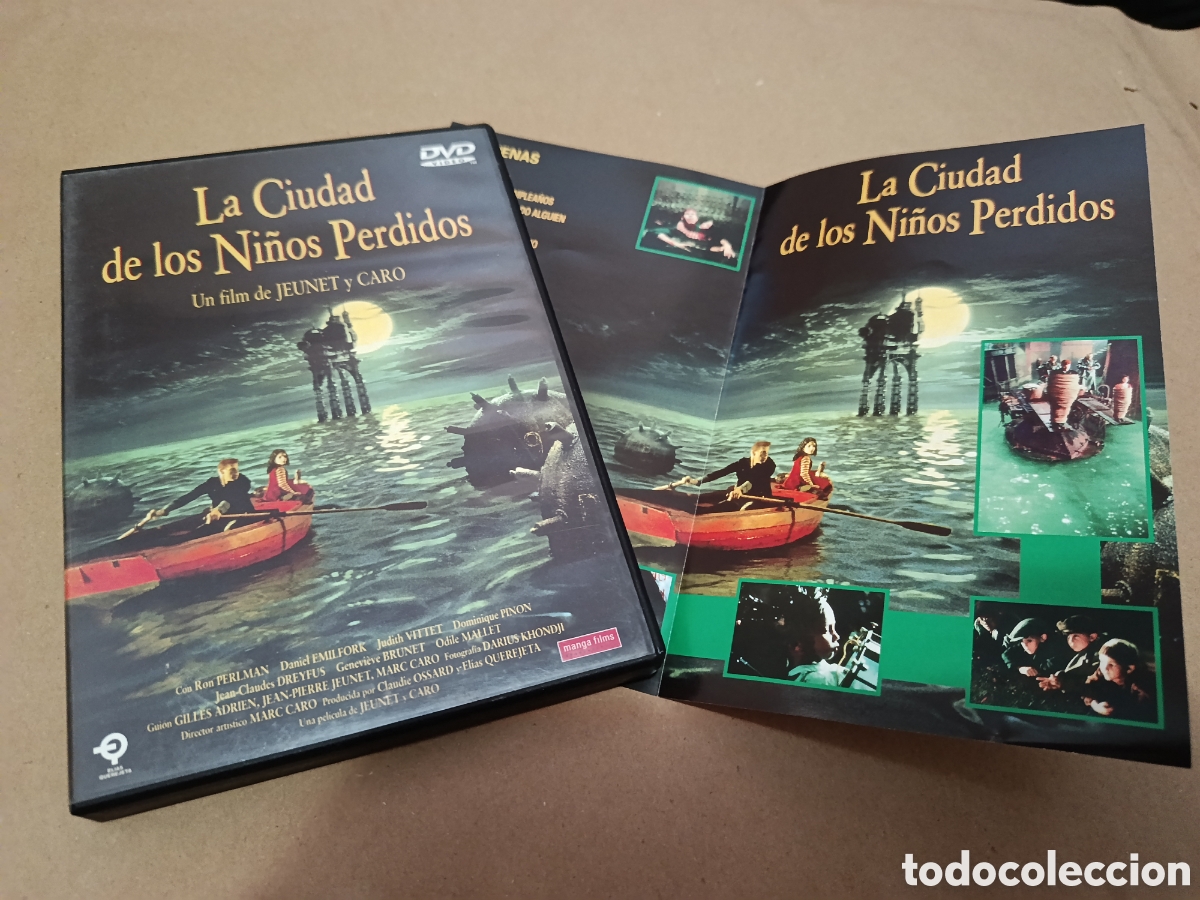 Cine: Dvd. La ciudad de los ni&ntilde;os perdidos. Jeunet y Caro.