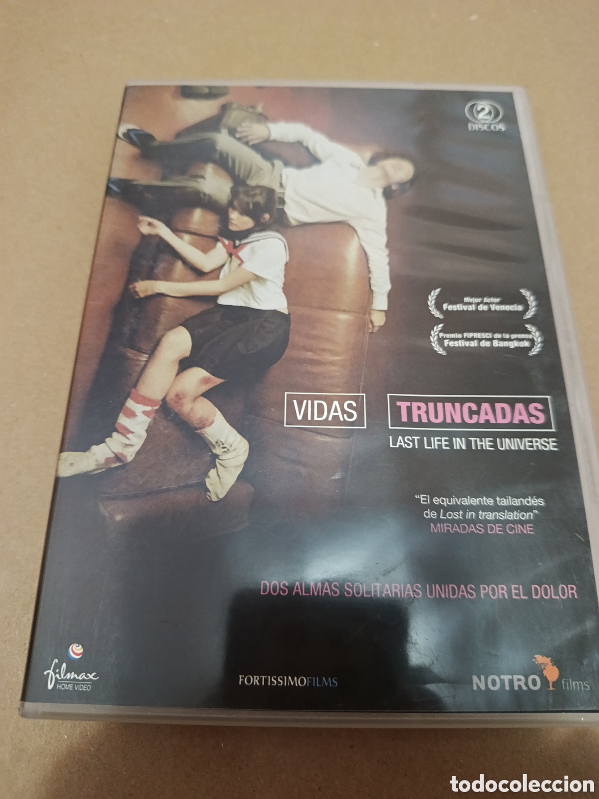 Cine: Dvd. Vidas truncadas. 2 dvds. De culto.