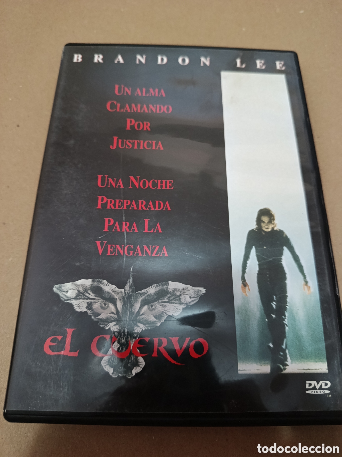 Cine: Dvd. El cuervo. Brandon Lee.
