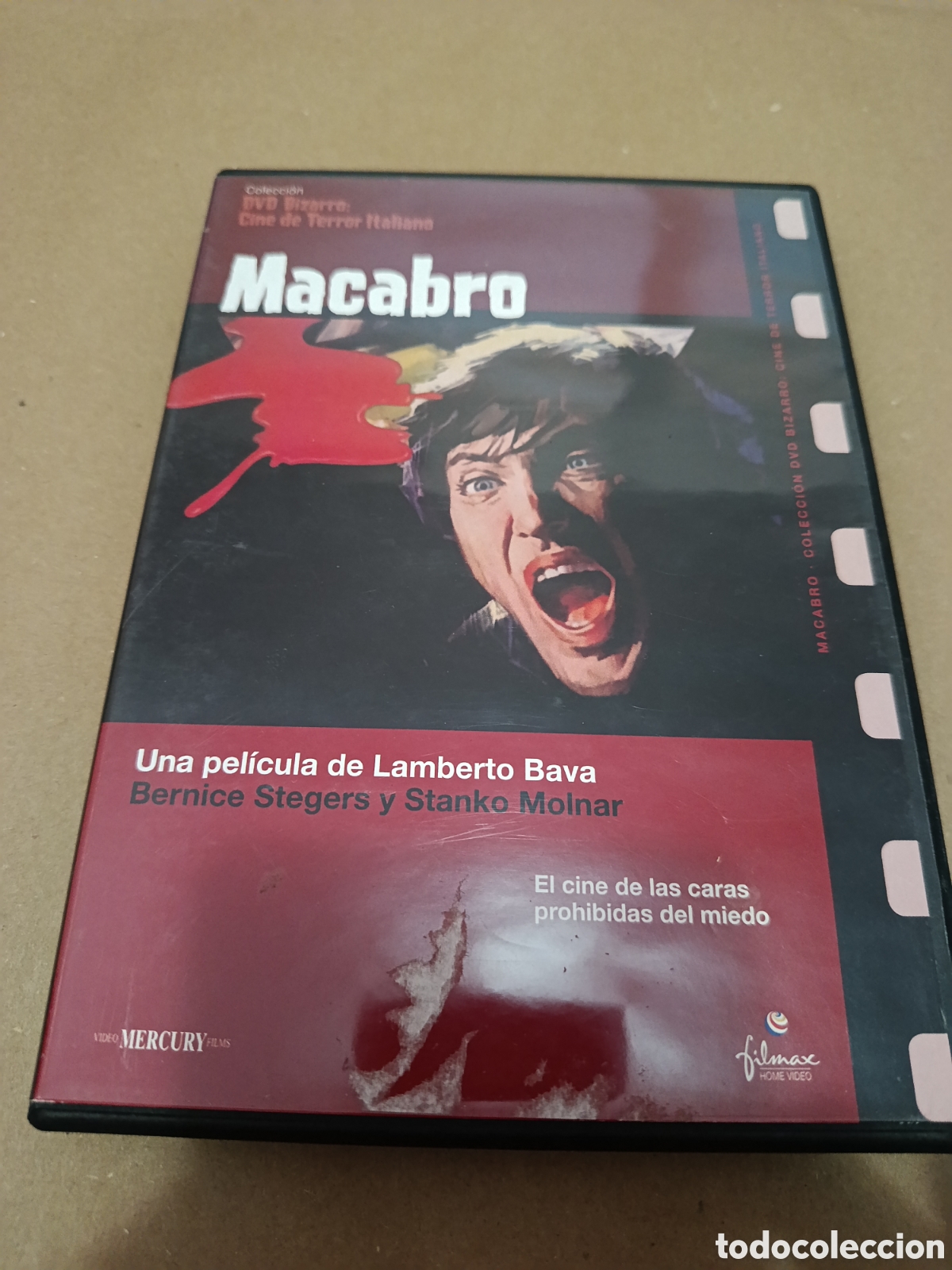 Cine: Dvd. Macabro. Lamberto Bava. De culto.