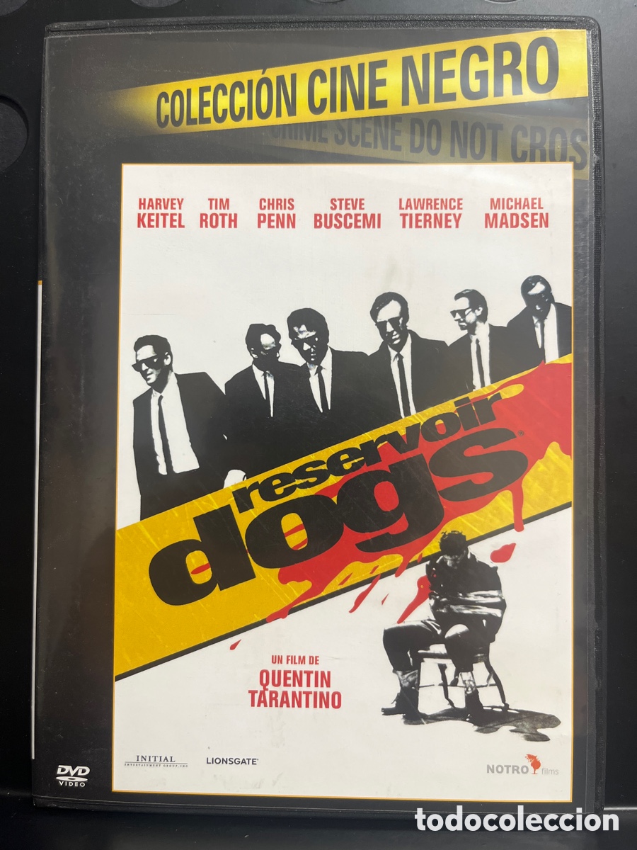 Cine: RESERVOIR DOGS de QUENTIN TARANTINO COLECCI&Oacute;N CINE NEGRO 99&rsquo; DVD EXTRAS ( 1992 )
