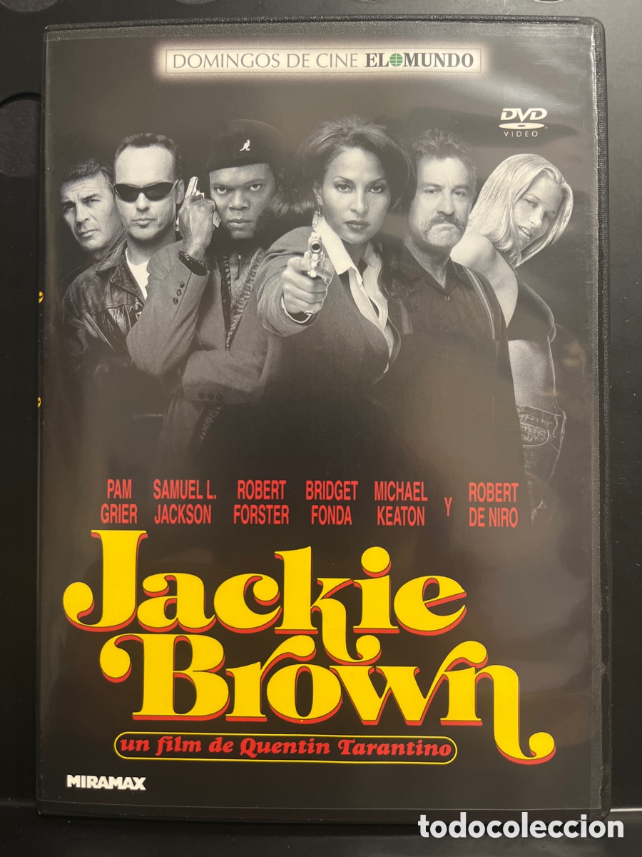 Cine: JACKIE BROWN de QUENTIN TARANTINO 148&rsquo; DVD ( 1997 )