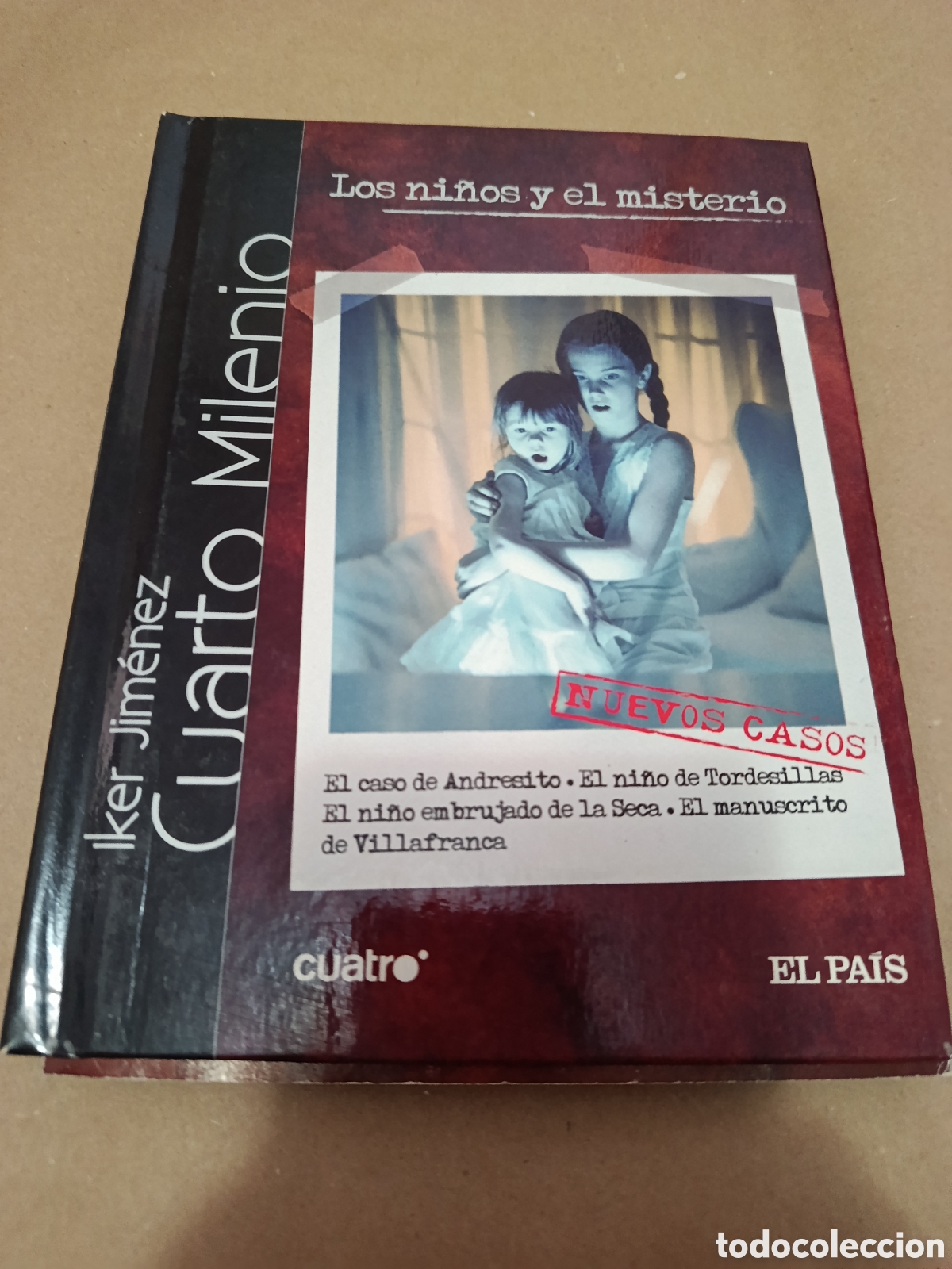 Cine: Dvd-libro. Cuarto Milenio. Los ni&ntilde;os y el misterio. Iker Jim&eacute;nez.