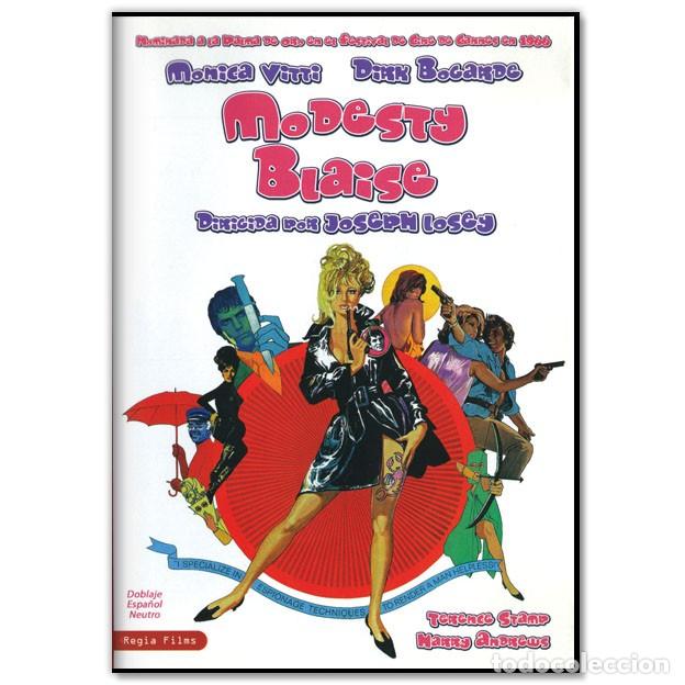 Cine: MODESTY BLAISE SUPERAGENTE FEMENINO DVD (Aventuras)